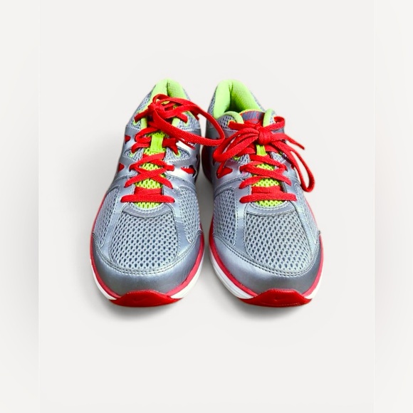 Nike Dual Fusion Running Shoes Silver Red Volt Women’s Size 8 - Picture 2 of 12